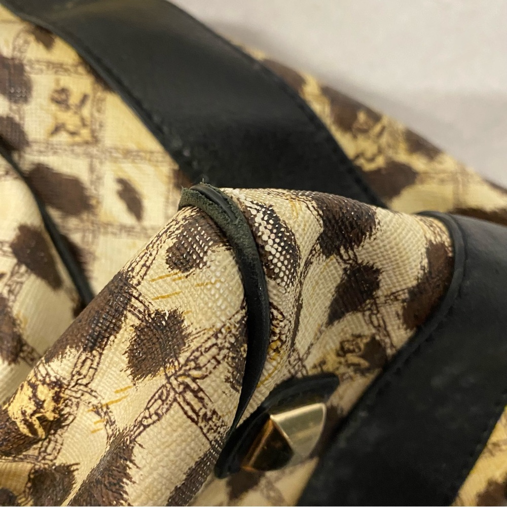 L.A.M.B. by Gwen Stefani Grantham Tote Leopard Print Luxury Designer Bag - Picture 9 of 14